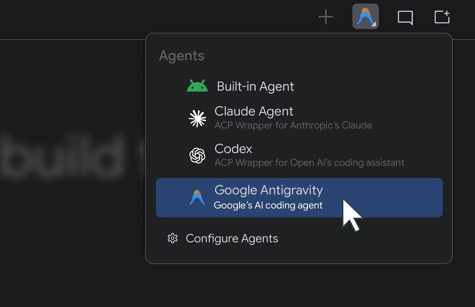 Android Studio Build Your Way custom AI agents hero